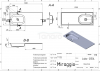 MIRAGGIO Umywalka LAKE 1250 L MIRASOFT 8815430